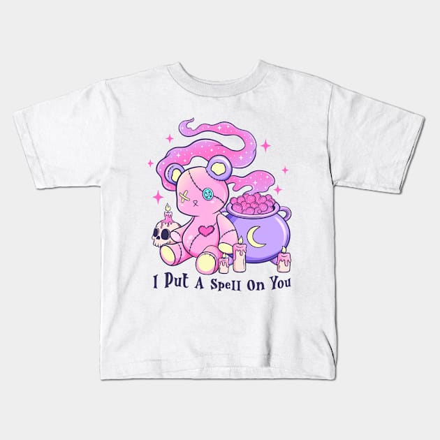 I put a spell on you Kids T-Shirt by perthesun